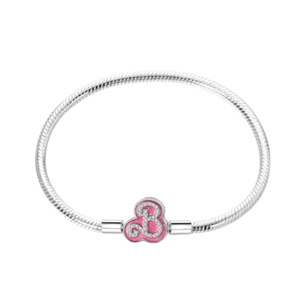 Βραχιόλι Barbie από ασήμι 925&ορείχαλκο.