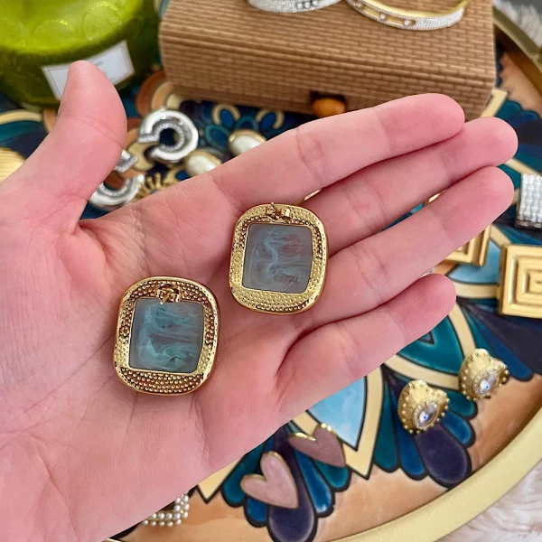 Cotton Candy Steel earrings(επιλογή σε 4 χρώματα)