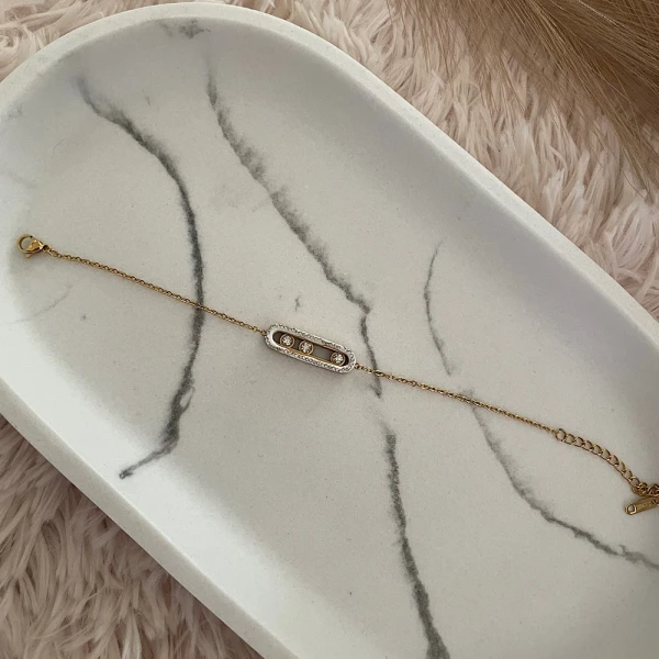 Lumière Steel Bracelet(gold)