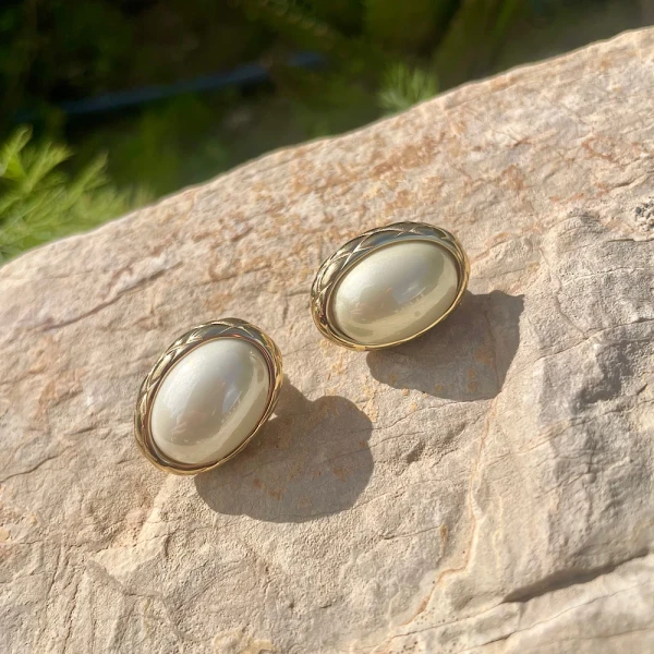 Princess Diana-Steel Earrings.