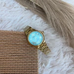 Aqua Gold Elegance-Ατσάλινο και αδιάβροχο ρολόι.