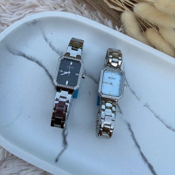 Γυναικείο Ρολόι “Black Elegance” – Ατσάλινο & Αδιάβροχο.