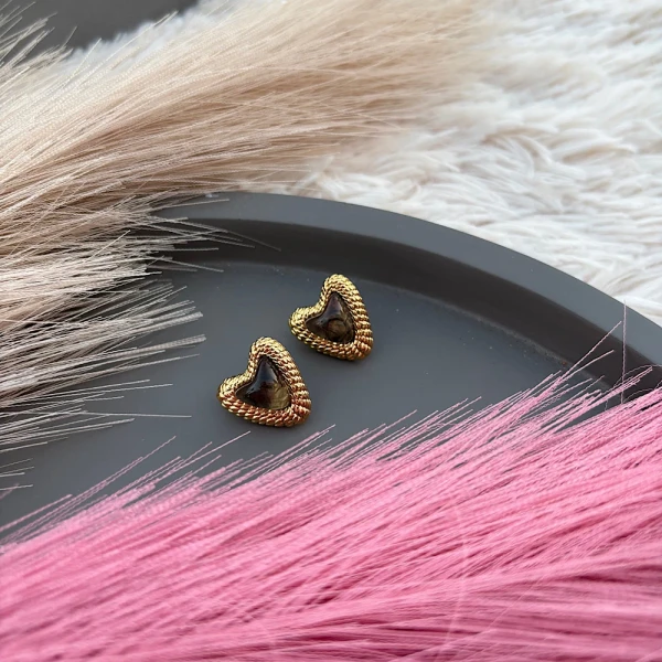 Statement Σκουλαρίκια “Glam Heart”