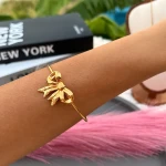 Βραχιόλι “Bow Charm” – Ατσάλι