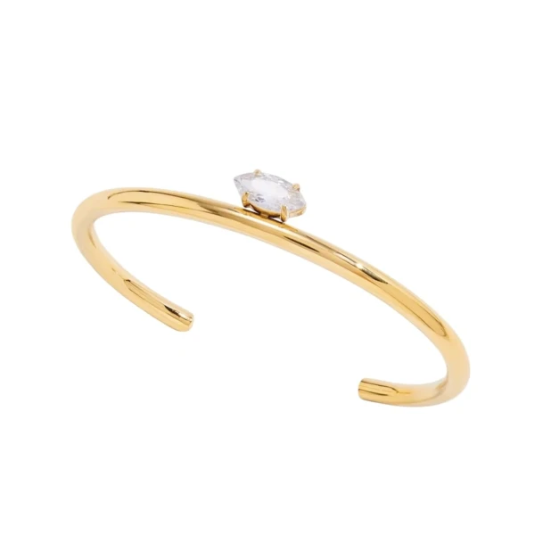 Marquise Glow – Επιχρυσωμένο Ατσάλινο Βραχιόλι.